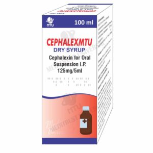 Cephalexmtu Dry Syrup 125mg/5ml