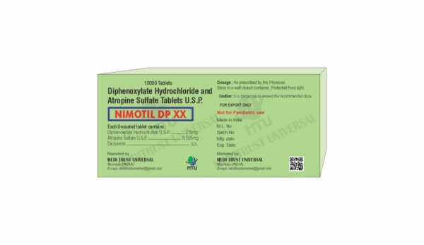 Nimotil DP XX Tablets